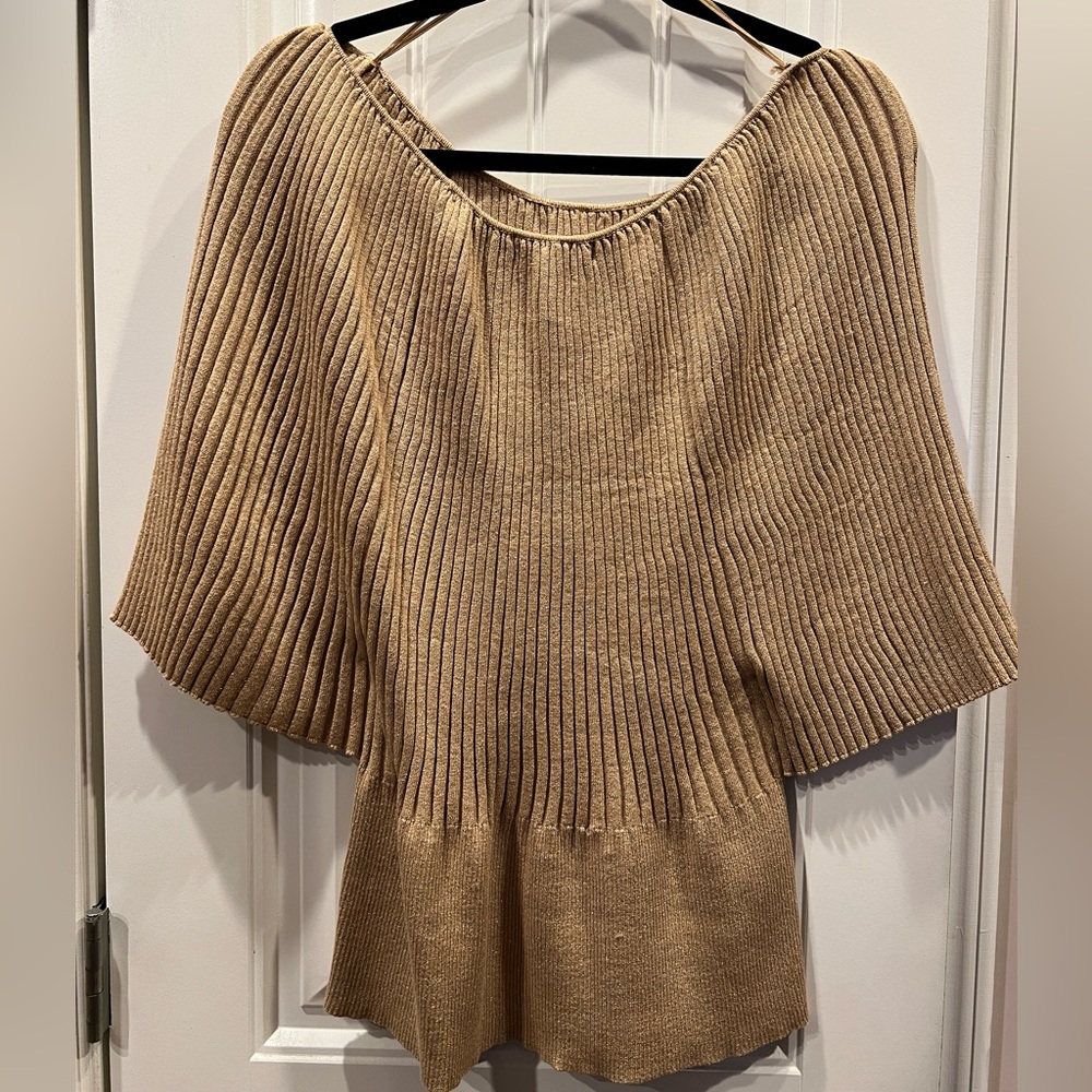 Roz & Ali Gold Top Sz 1x